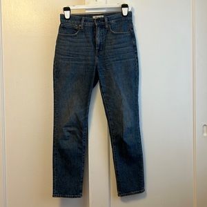 Madewell Tall Classic Straight Jeans in Peralta Wash